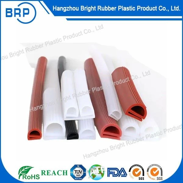 Extruded Rubber Profile Rubber Sponge Silicone Extrusion