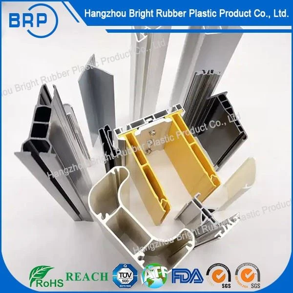 PVC Extrusion Manufacturing UPVC Plastic Profile Hdpe Profile Extrusion